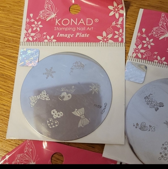 Stamping Nail Set + 6 additional plates - Picture 13 of 16